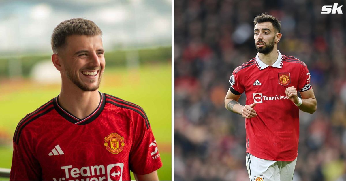 [L-to-R] Mason Mount and Bruno Fernandes.