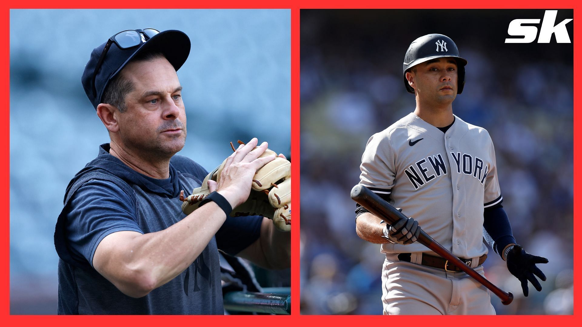 Yankees manager Aaron Boone has laid bare his team