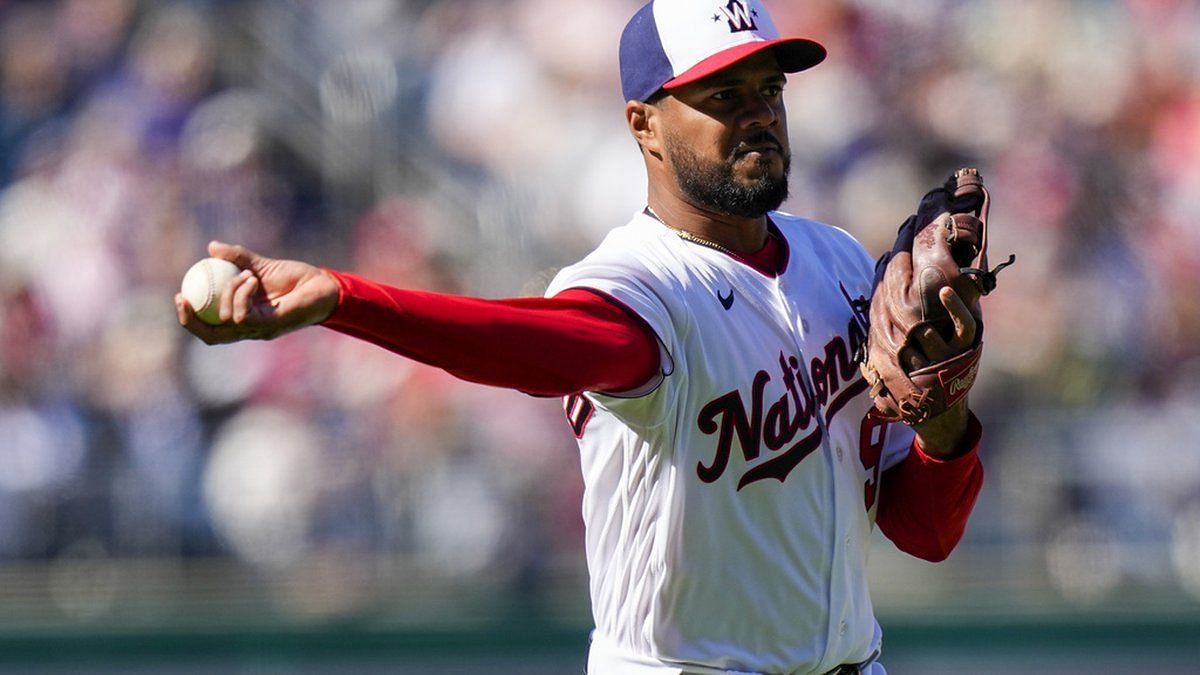 Washington Nationals third baseman Jeimer Candelario