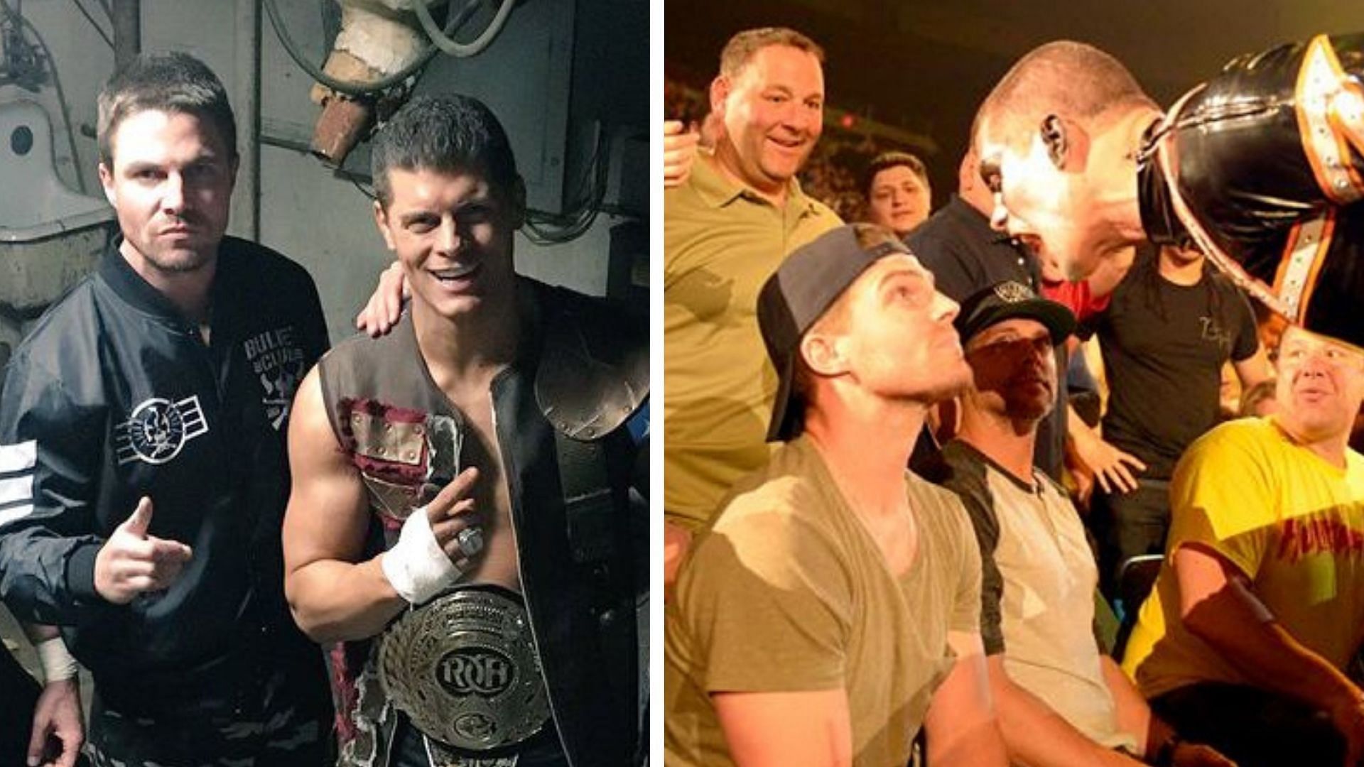 Who Is Stephen Amell All You Need To Know About His History With Cody Rhodes