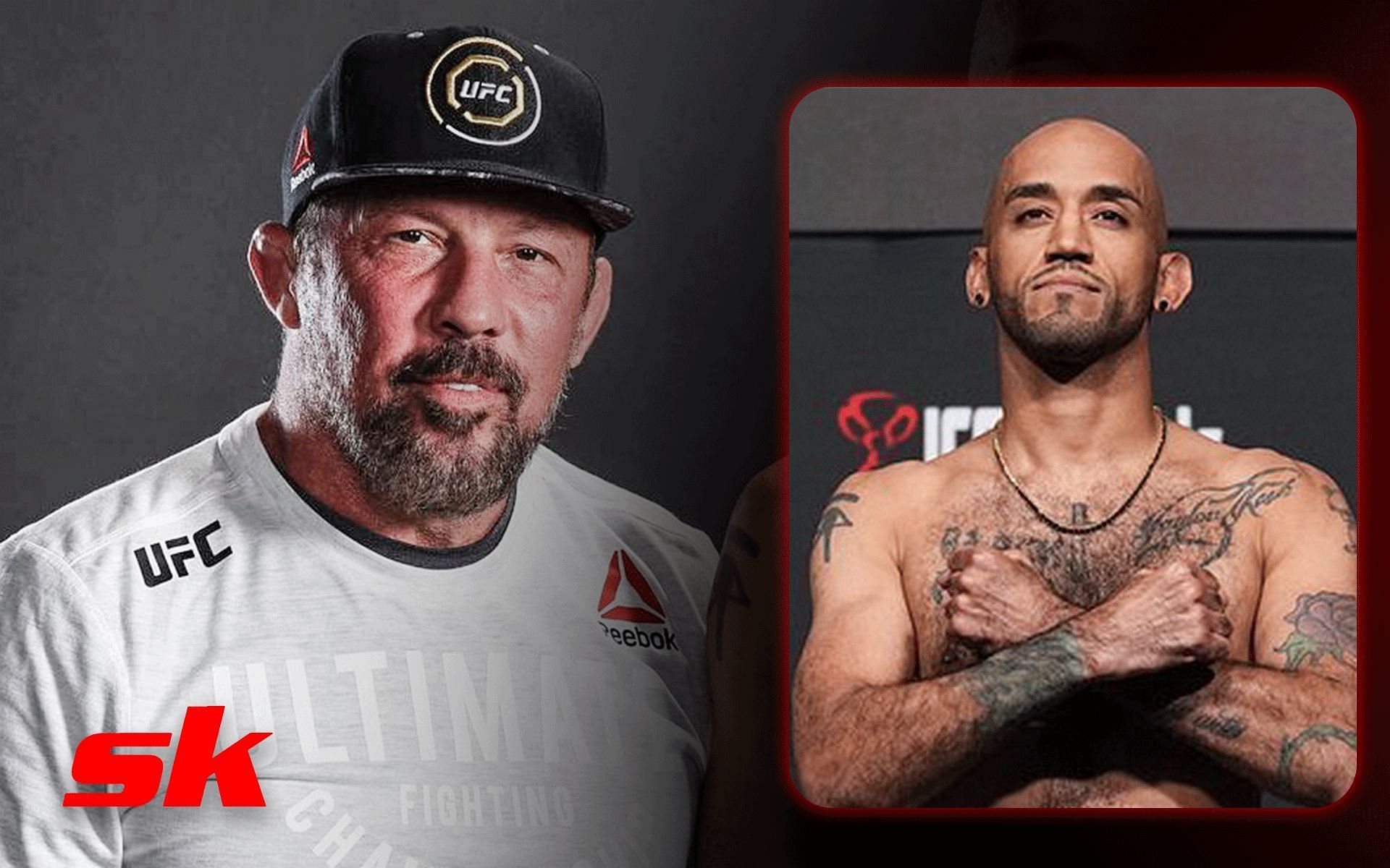 Pat Miletich (Left), Mike Jackson (Right) [Image courtesy: @shitsandgigglesbrand on Instagram] 