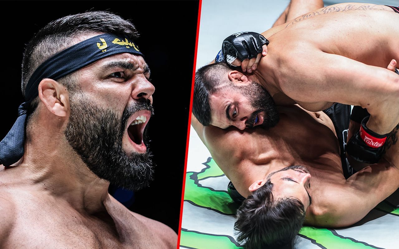 Iranian combat sports star Amir Aliakbari -- Photo by ONE Championship