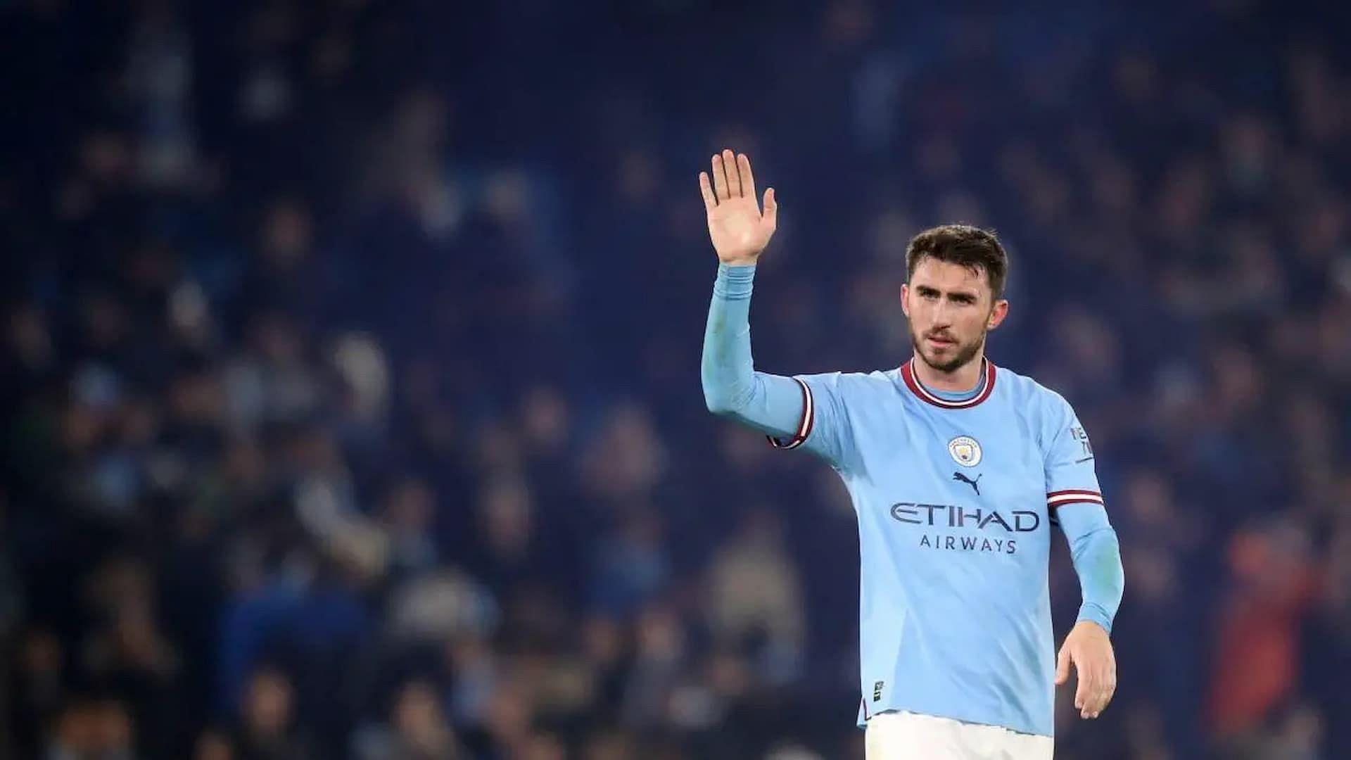 Aymeric Laporte at Manchester City (Image via Getty)