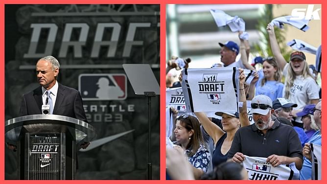 Why was the MLB Commissioner booed? Jeers rain down on Rob Manfred at MLB Draft