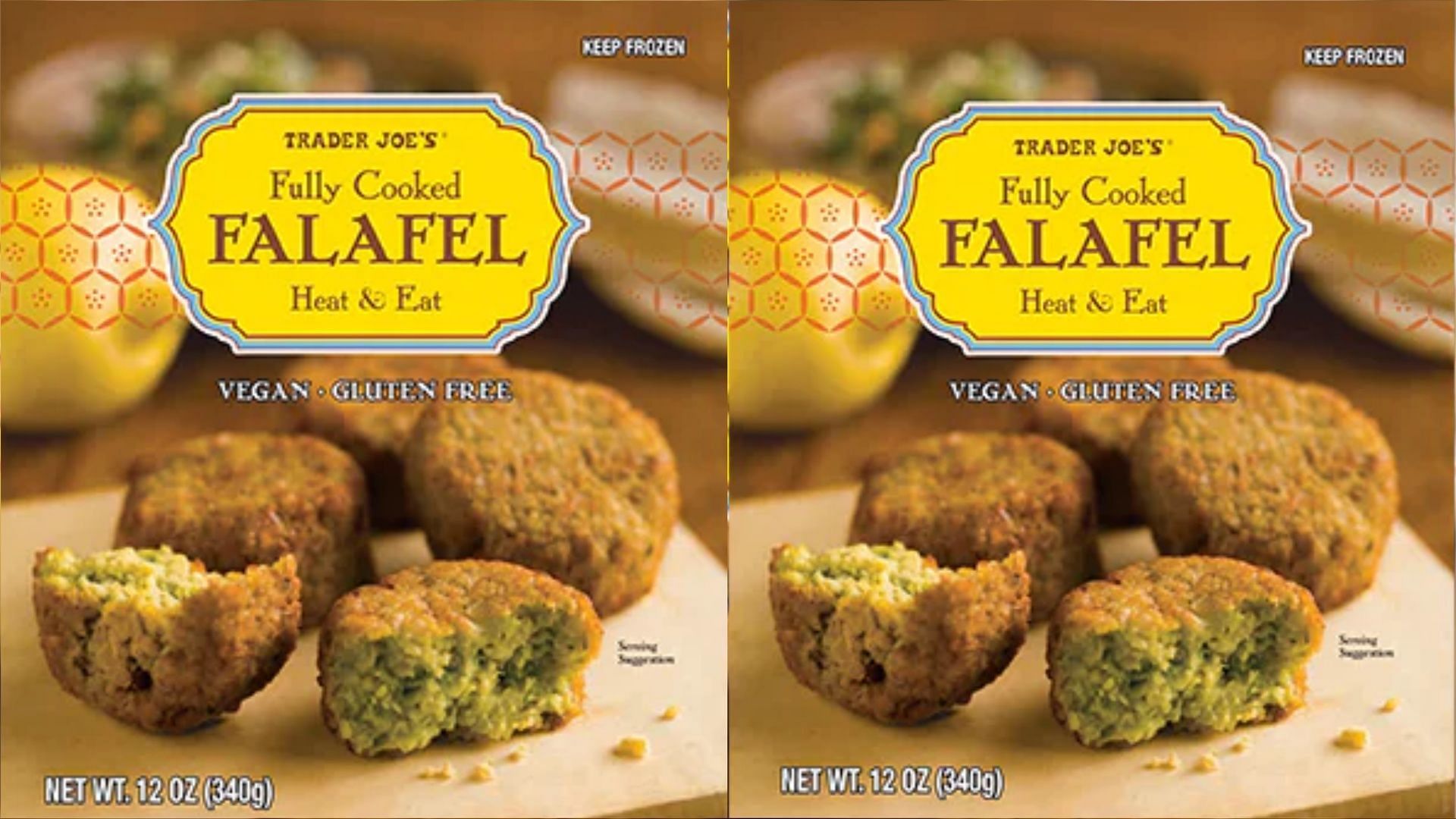 The recalled Fully Cooked Falafel products should be discarded (Image via Trader Joe&#039;s)