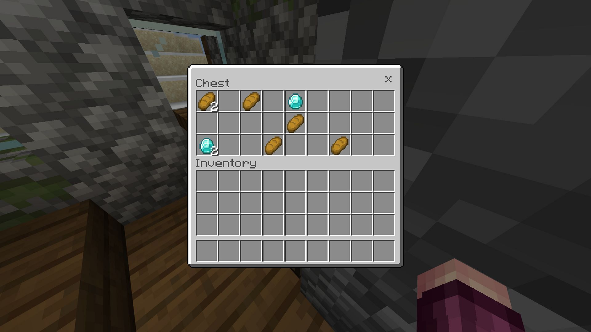 Some Minecraft seeds are an excellent source of easy diamonds, or an abundance of them (Image via Mojang)