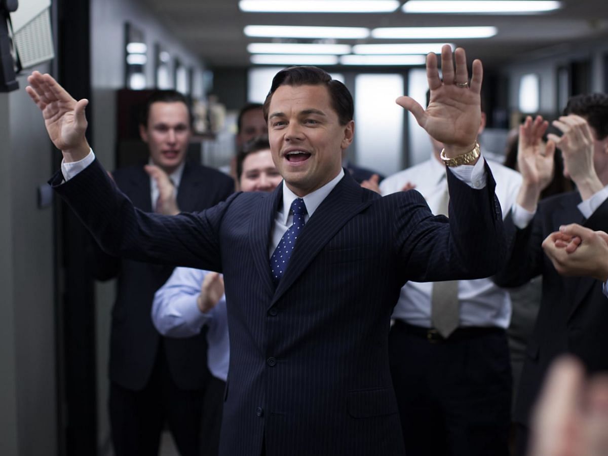 Leonardo DiCaprio in The Wolf of Wall Street (2013) (Image via IMDb)