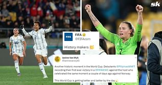 “World Cup is getting better and better” – Twitter explodes as debutants Philippines stun hosts New Zealand in FIFA Women's World Cup