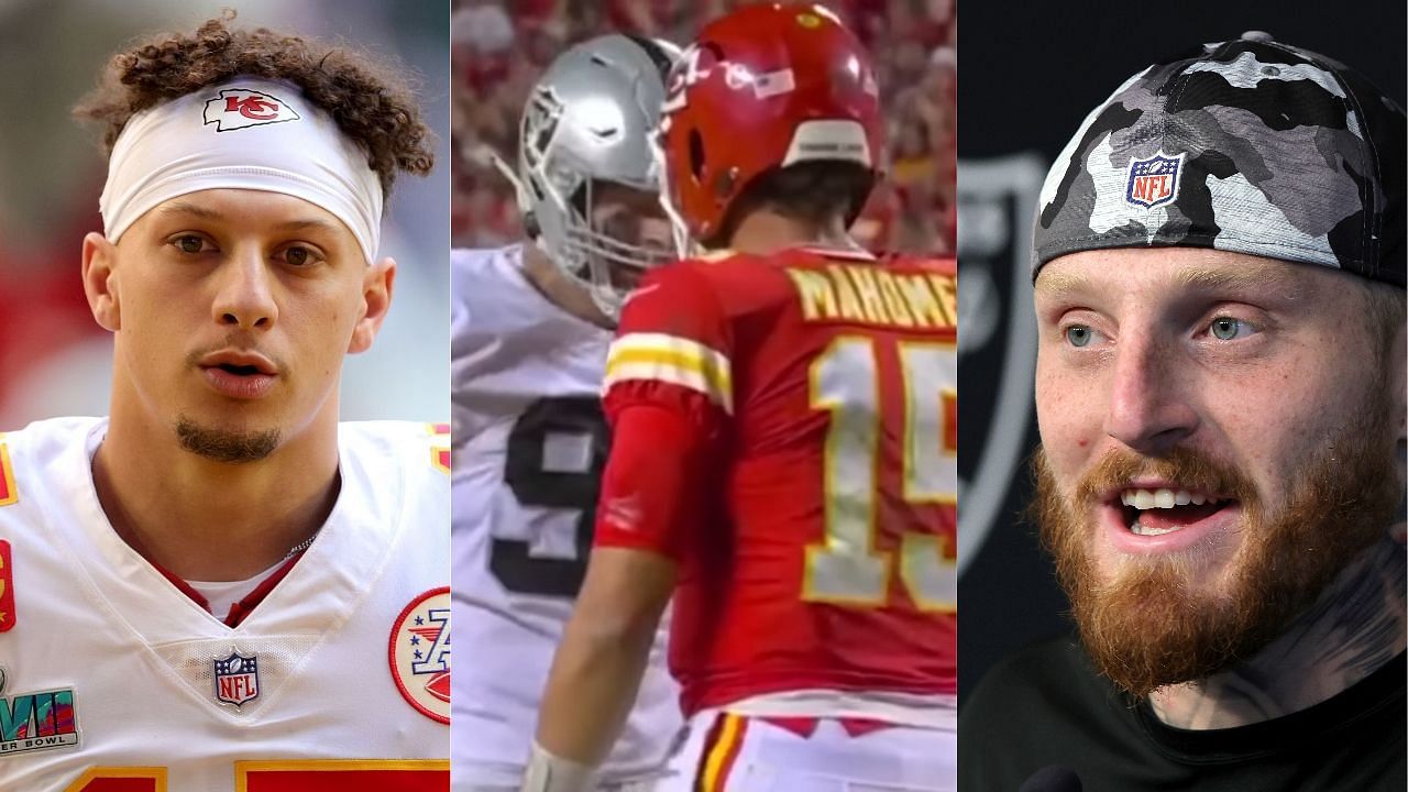 Patrick Mahomes gets candid about headbutting Maxx Crosby