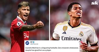 "Lisandro Martinez is a disgusting footballer," "Jude on fire" - Twitter erupts as Real Madrid brush aside Manchester United 2-0