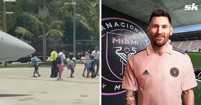 Watch: Lionel Messi lands in Florida alongside Antonela Roccuzzo and children to make Inter Miami move official