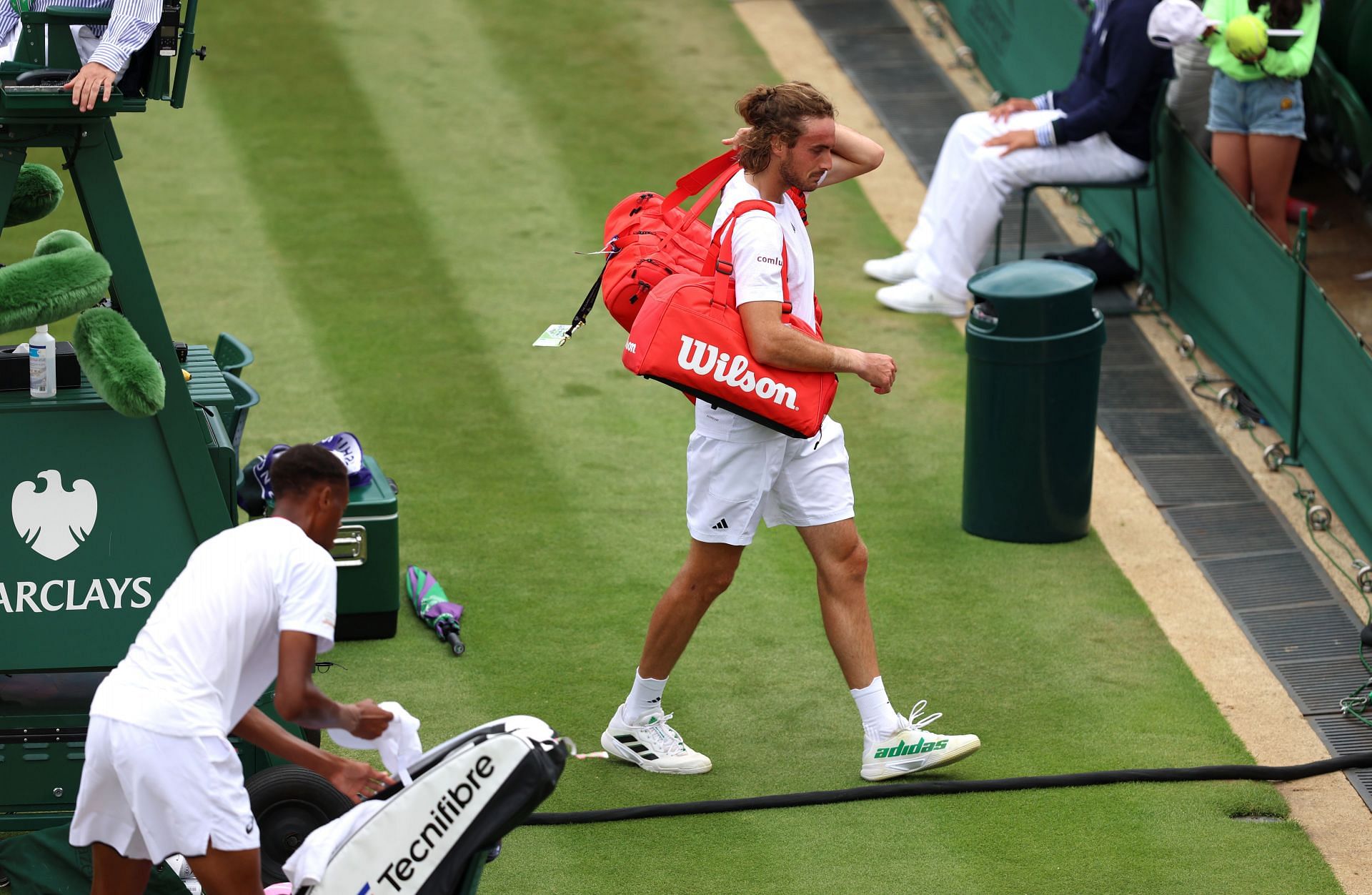 Stefanos Tsitsipas exits Wimbledon 2023