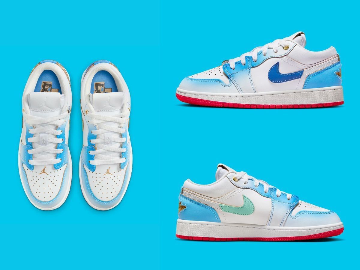 nike jordan air 1 low blue