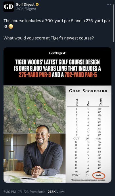 Indianapolis Colts owner Jim Irsay appears to try and one-up Tiger Woods  with golf course flex – GolfWRX