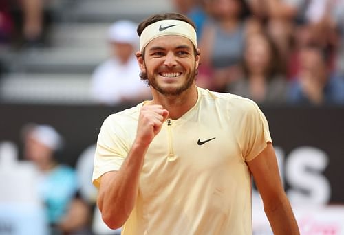 Taylor Fritz at the 2023 Mutua Madrid Open.