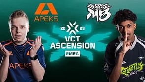 Apeks vs Gentle Mates - VCT Ascension EMEA 2023 Grand finals: Predictions, where to watch, and more