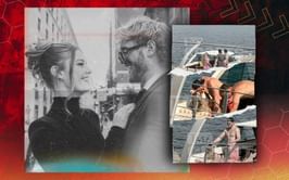 PHOTOS: Logan Paul cozies up to fiancée Nina Agdal on boat a day after engagement