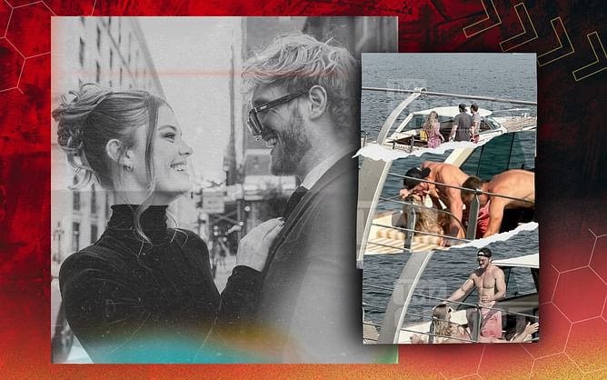 PHOTOS: Logan Paul cozies up to fiancée Nina Agdal on boat a day after engagement