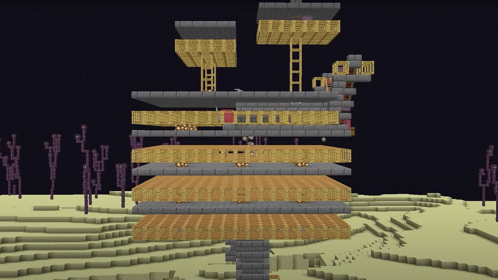 Shulker Farm in Minecraft (Image via Mojang Studios)