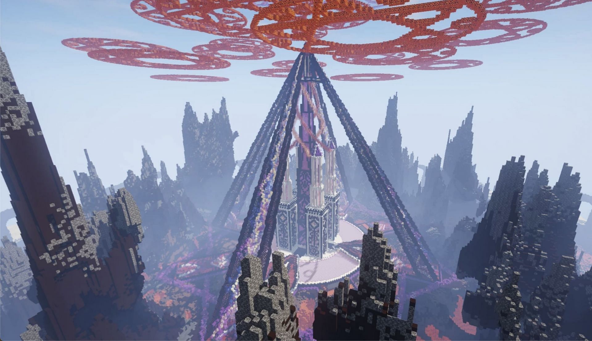 EuForia Creation Worlds: The Nether Portal by EuForia_AlHaQ ((Image via Twitter by EuForia_AlHaQ)