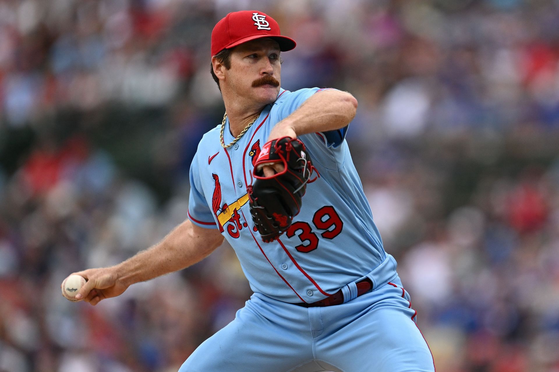 Miles Mikolas played for the St. Louis Cardinals and San Diego Padres