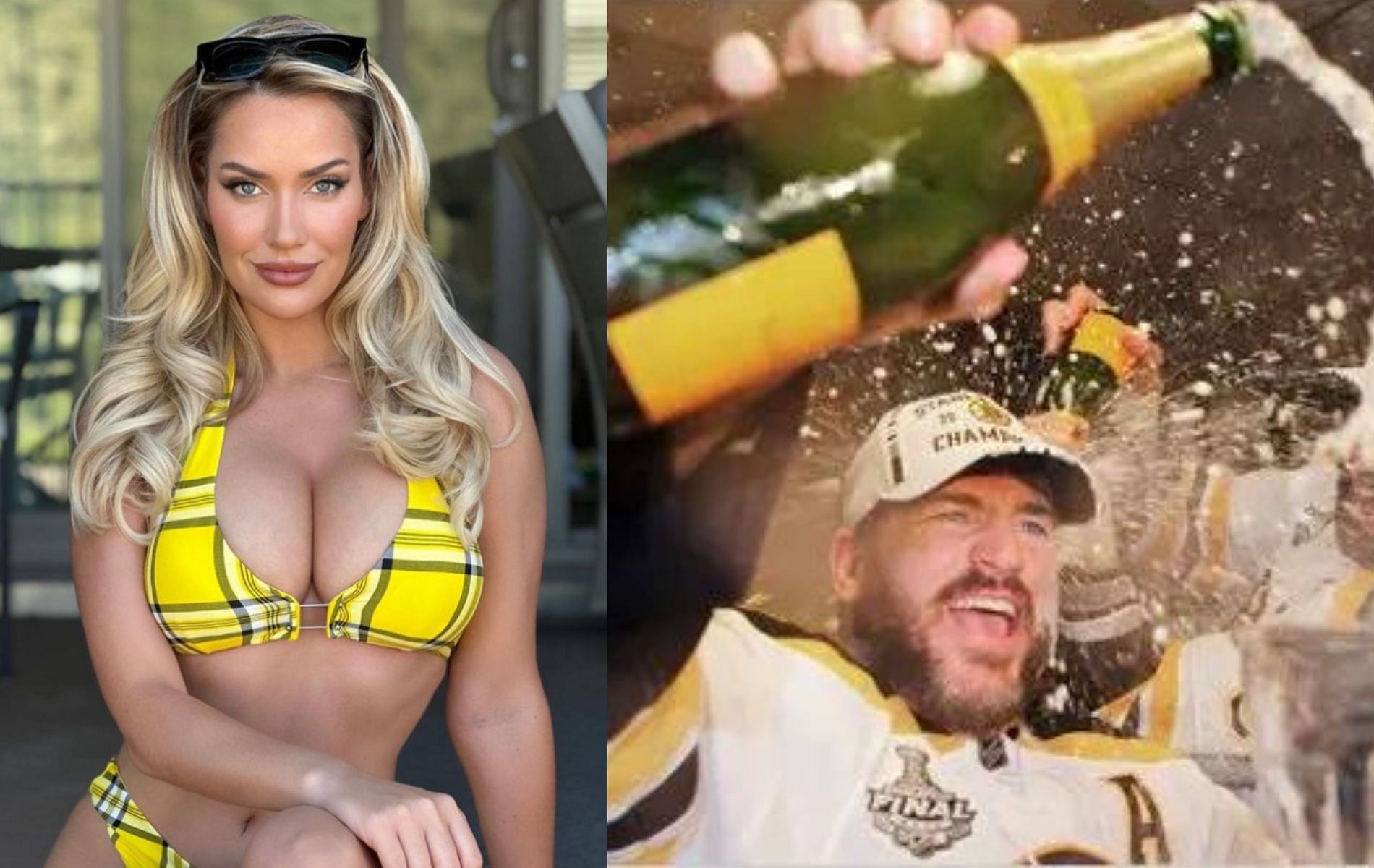 When Paige Spiranac lauded hockey players as party animals