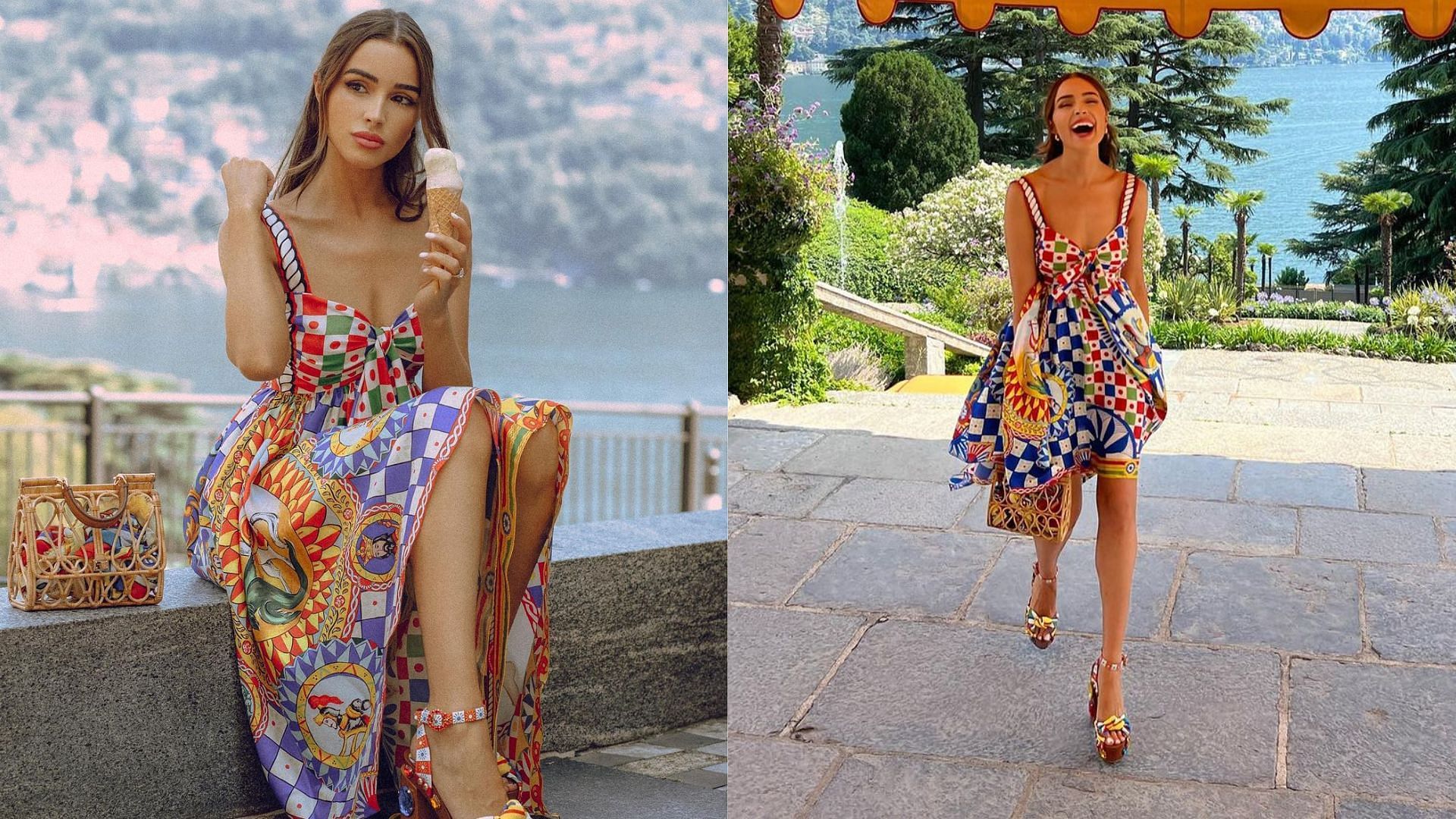 Olivia Culpo shares playful pictures. 