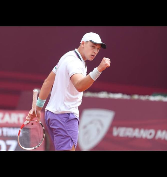 2 things that stood out in Hamad Medjedovic's 2R win over Dominic Thiem at Swiss Open