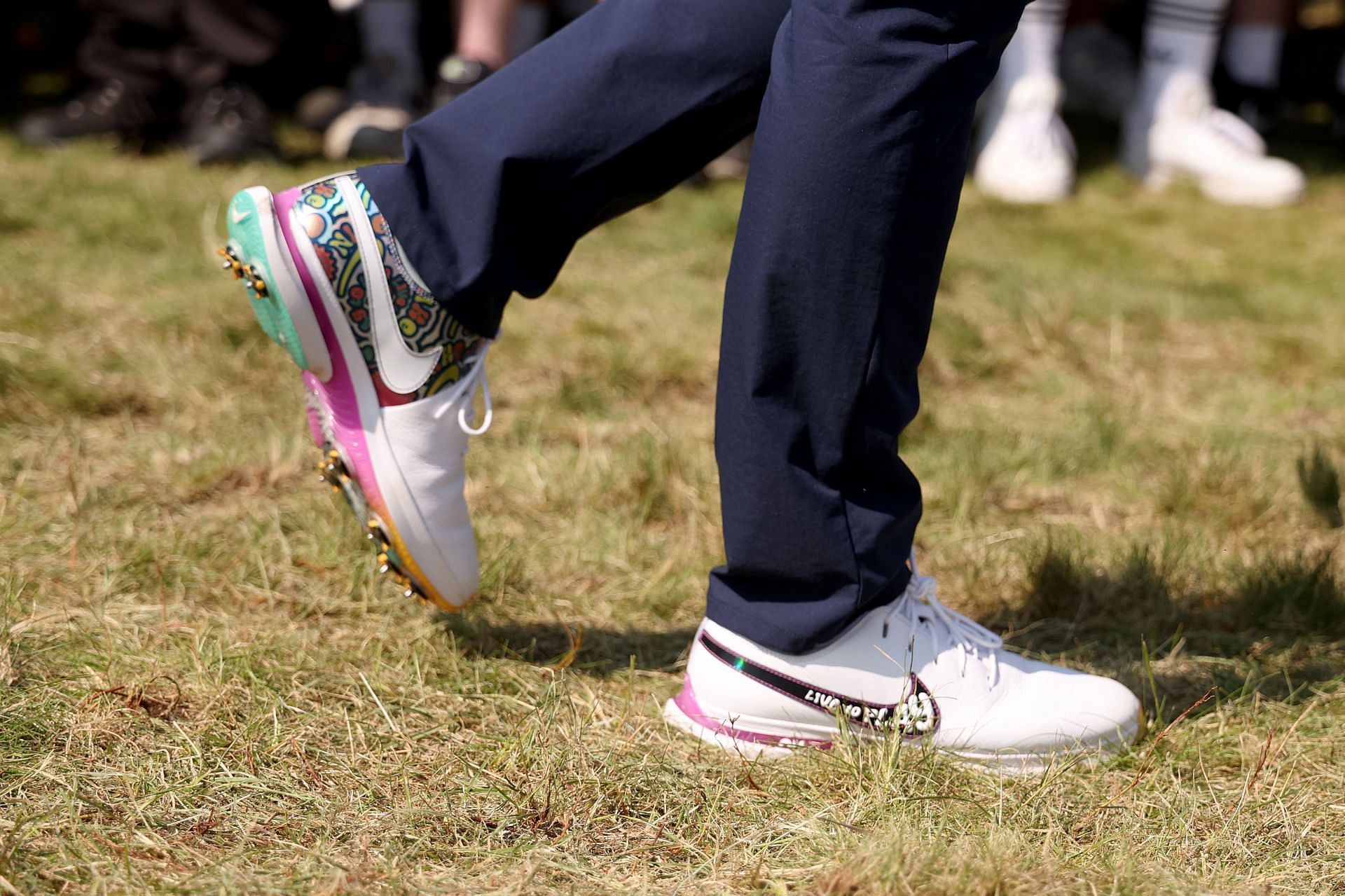 Rory McIlroy&#039;s shoes at The Open (Image via Getty)