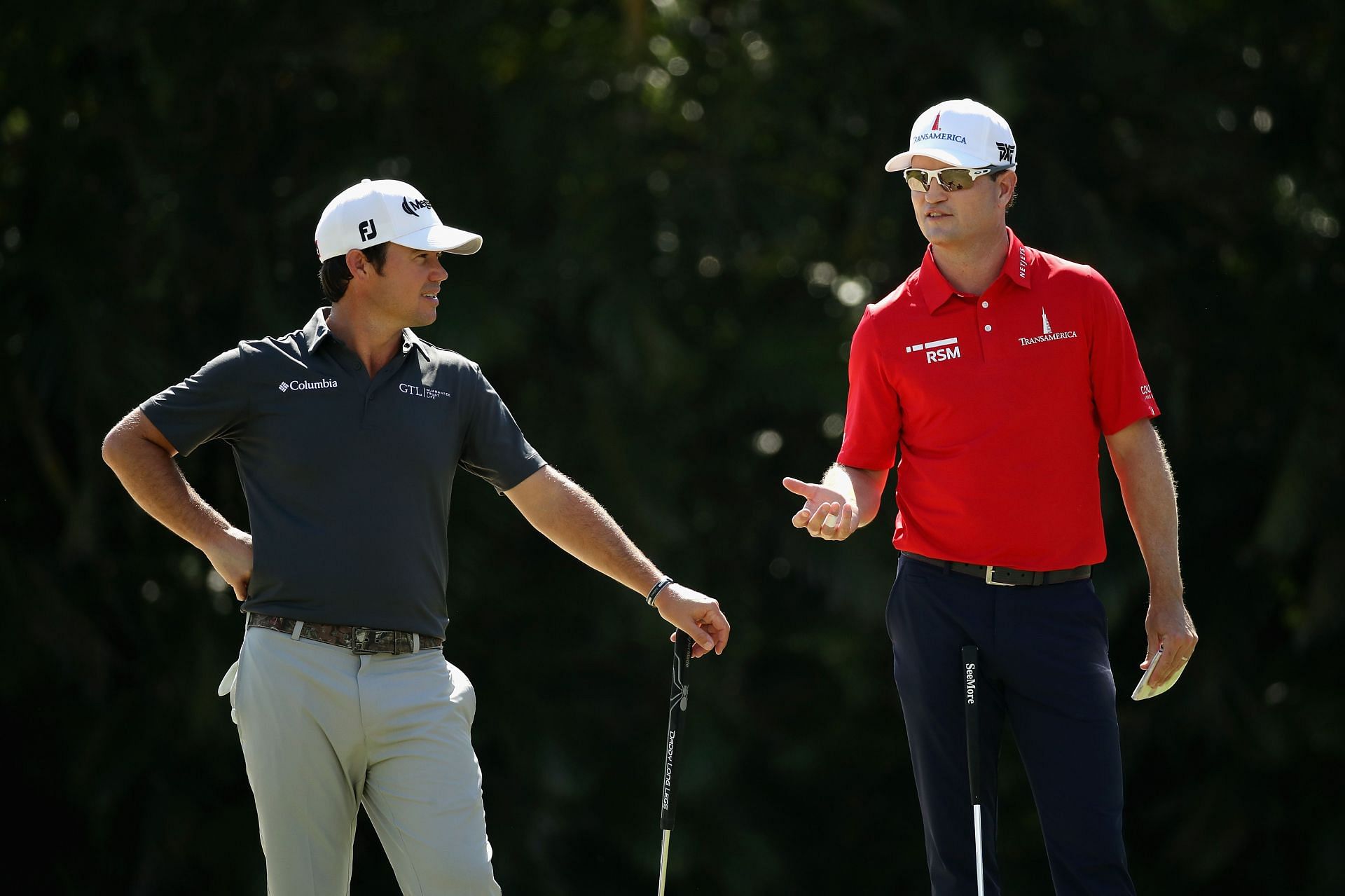 Brian Harman and Zach Johnson at the Sony Open, Hawaii (Image via Getty)