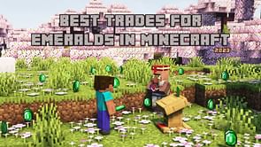 7 best Minecraft villager trades for emeralds (2023)
