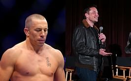 "Much stronger than the average man" - Georges St-Pierre discusses "amazing experience" training with "very tough" Elon Musk