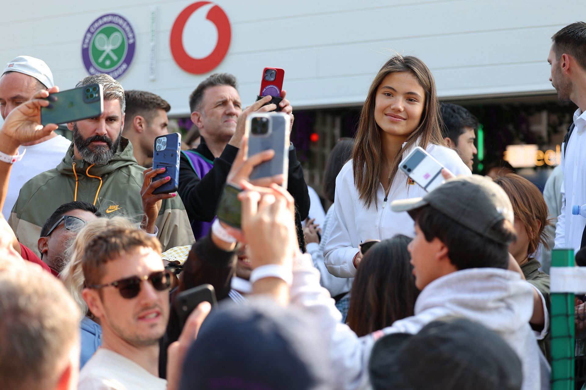 Emma Raducanu at Wimbledon 2023