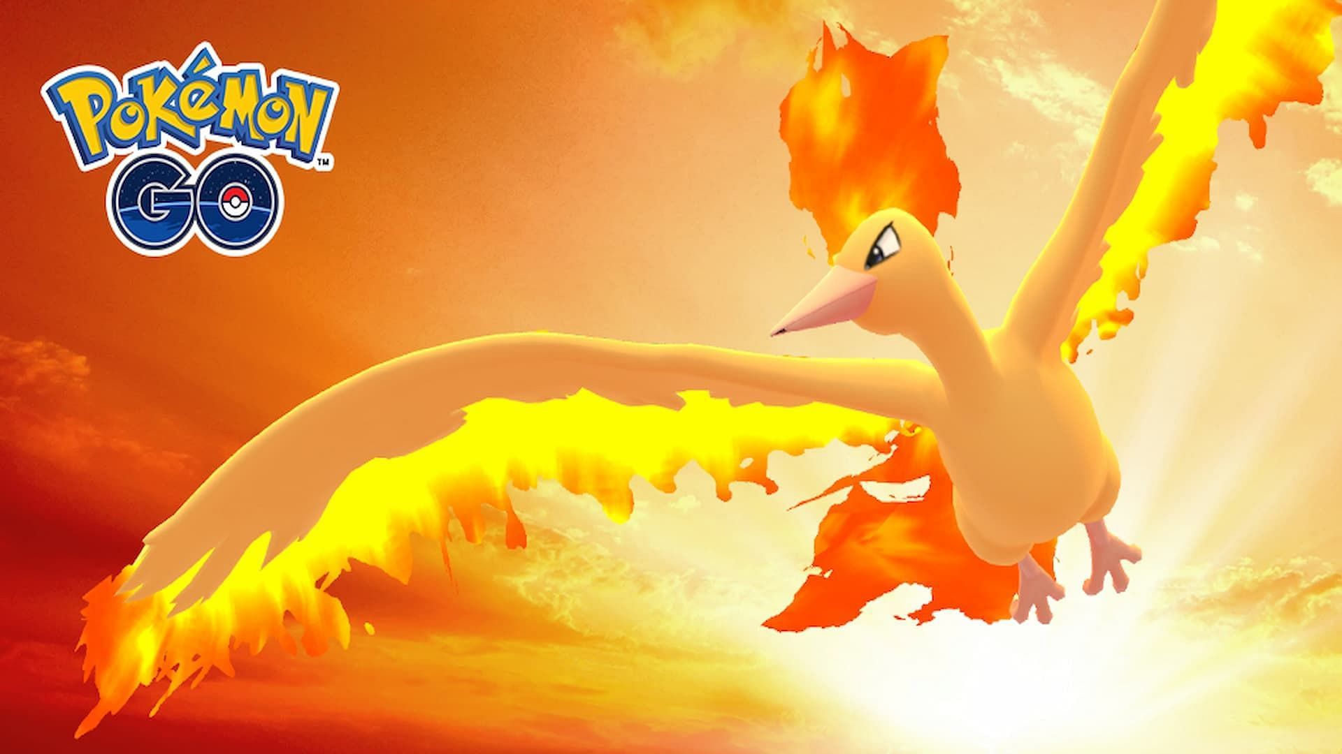 Moltres - The Flame Pokemon (Image via Niantic)