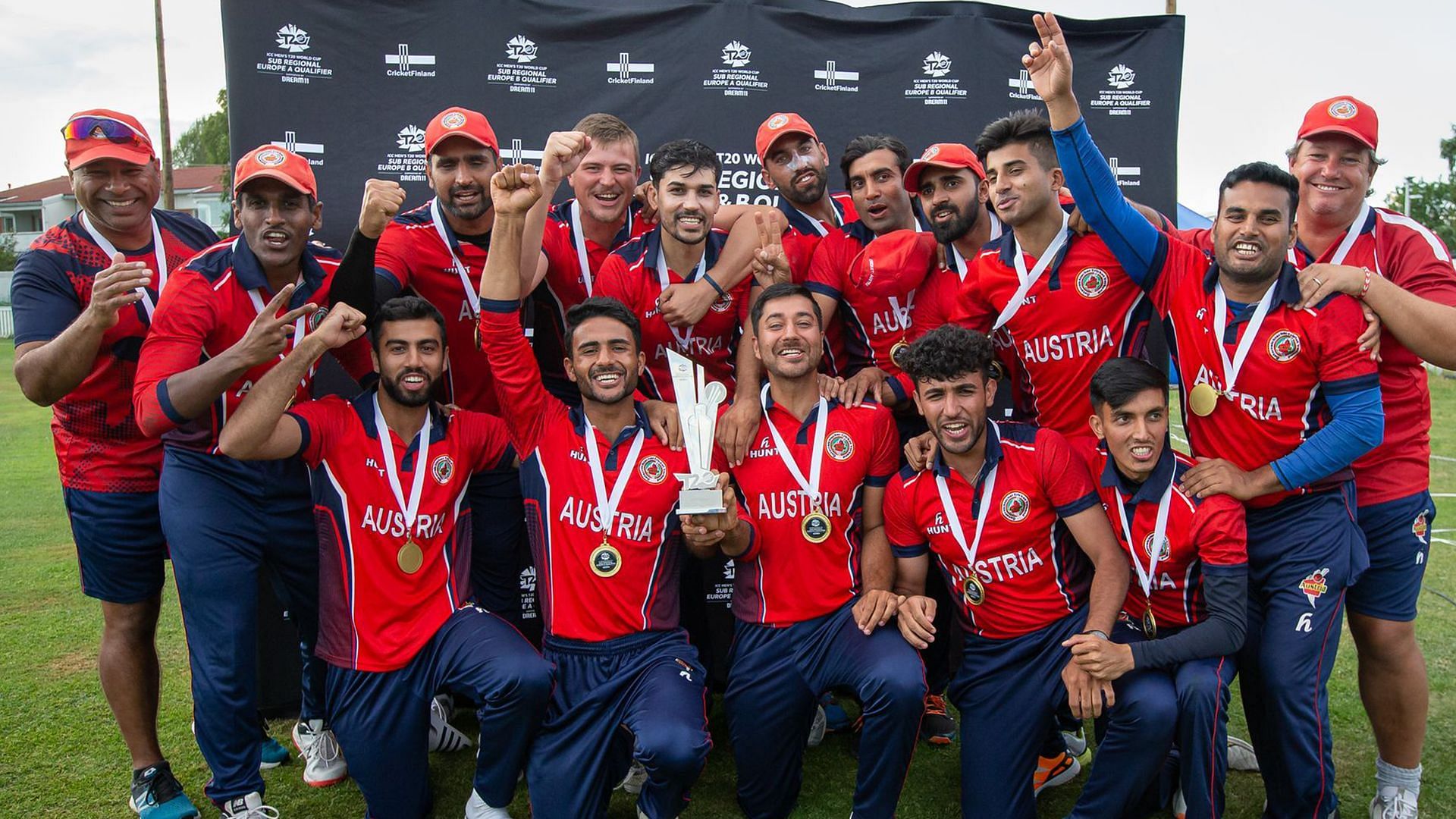 Austria Cricket Team (Image Courtesy: ICC Cricket)