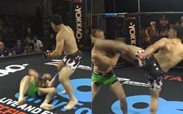 Watch: MMA Fighter breaks fastest KO record with crushing head kick within 2 seconds at Titan FC