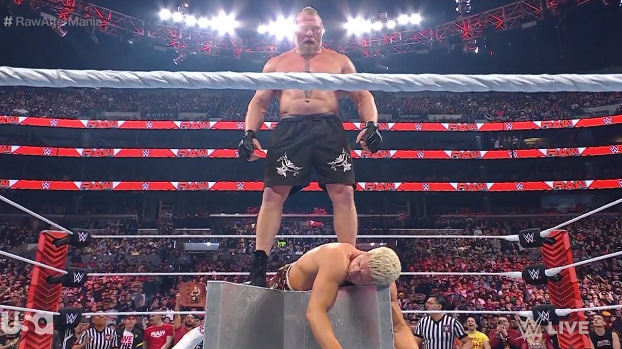 Brock Lesnar Suplex