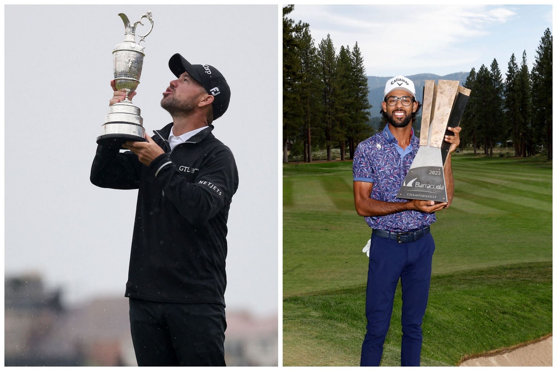 Brian Harman and Akshay Bhatia won the Open Championship and Barracuda Championship on Sunday, July 23