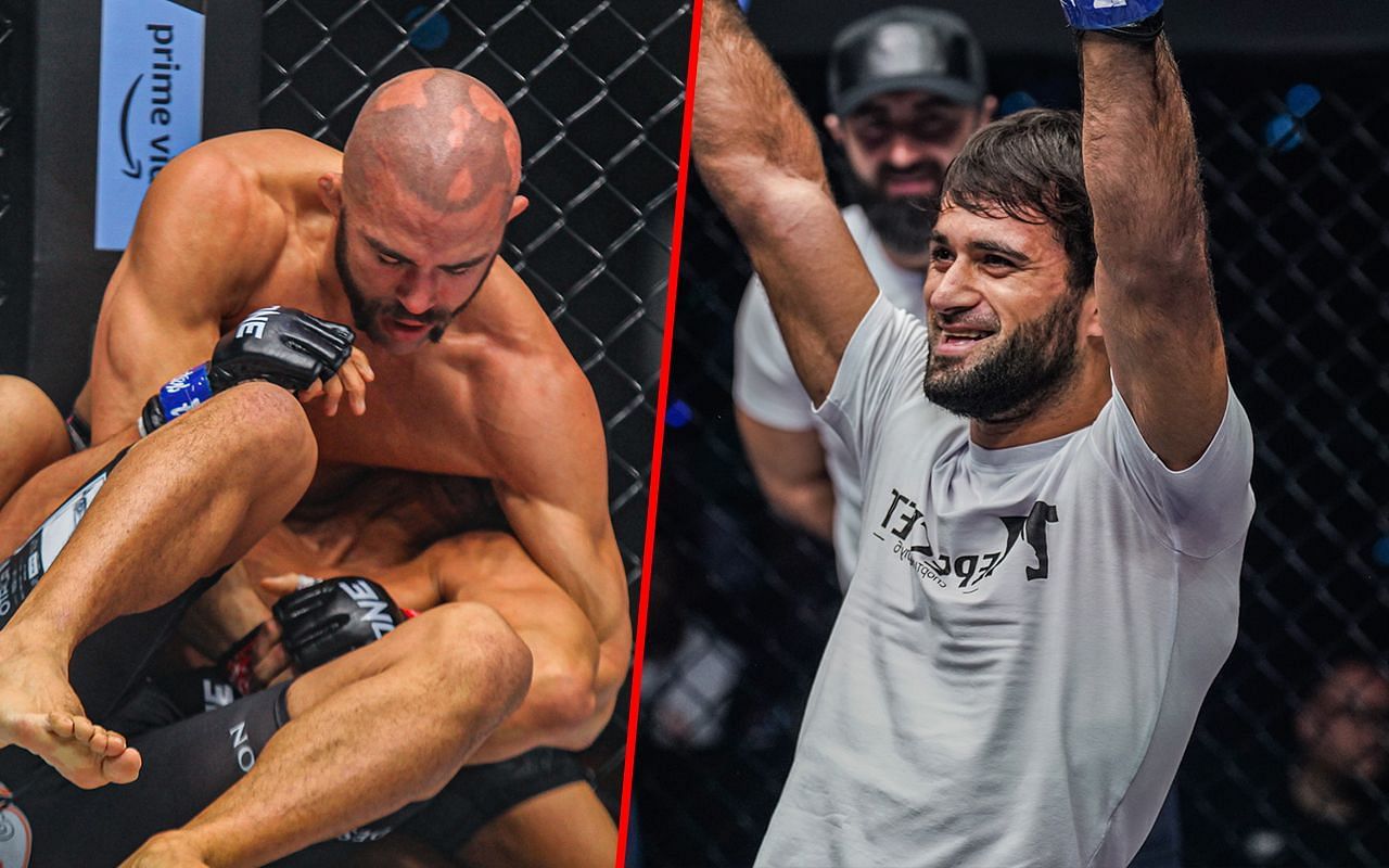 Garry Tonon (L) and Shamil Gasanov (R) | Photo credit: ONE Championship