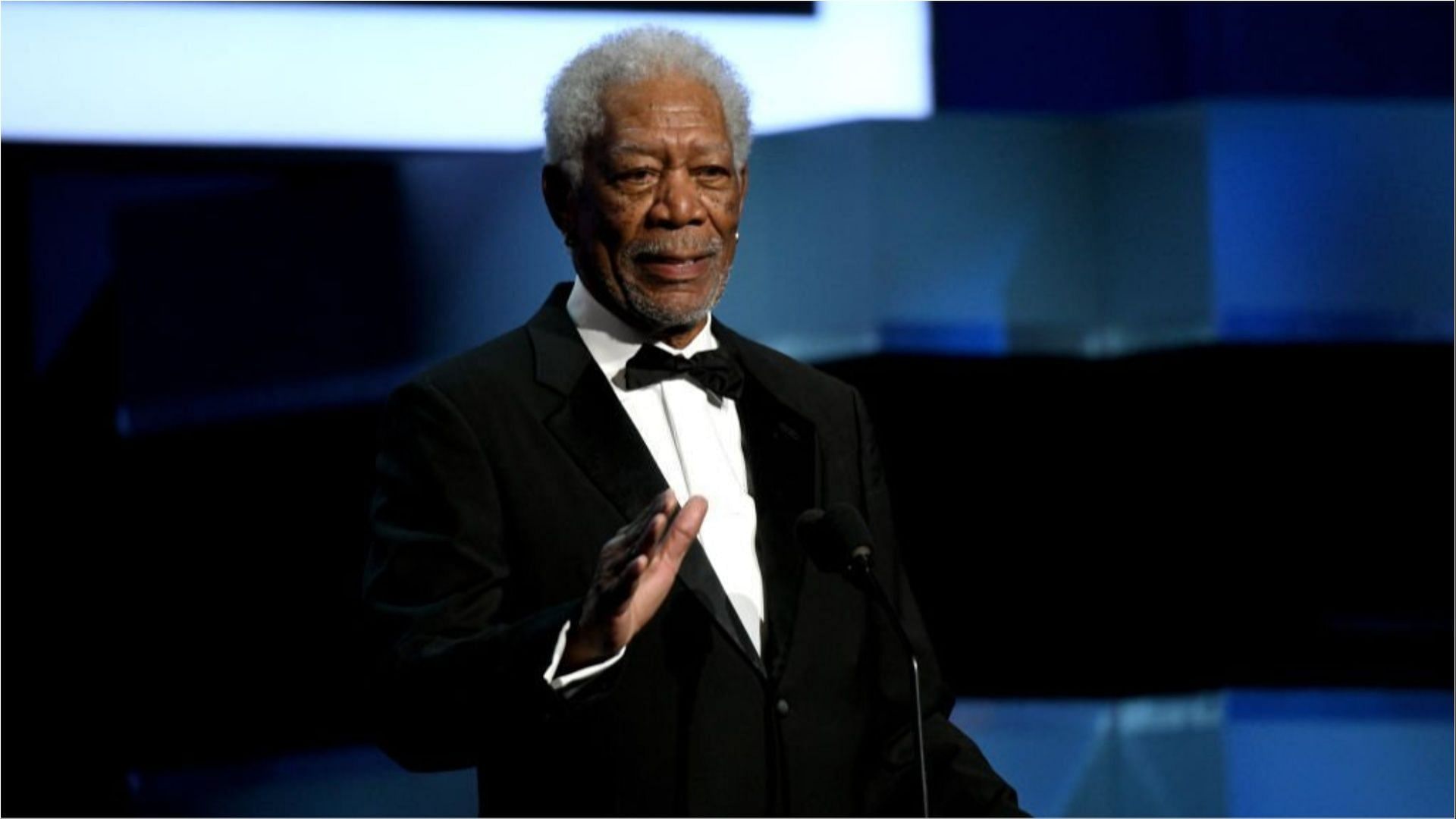 Morgan Freeman met with an accident which broke his bones (Image via Michael Kovac/Getty Images)