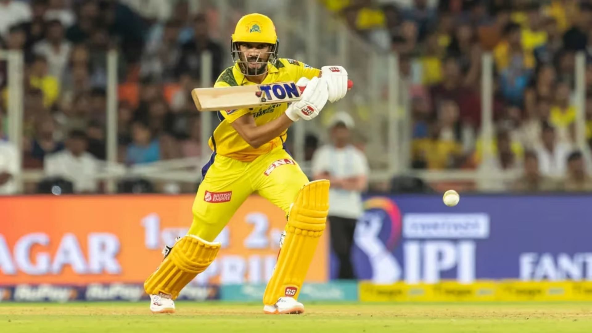 Ruturaj Gaikwad in action for CSK (P.C.:Twitter)