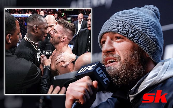 Conor McGregor switches sides to root against Israel Adesanya in raging 'Africa' debate