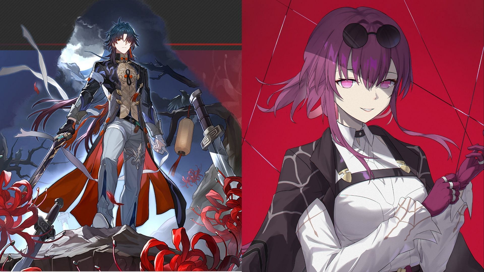 Kafka and Blade will be the two new 5-star characters in Honkai Star Rail 1.2 (Images via miHoYo)