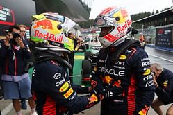 "I didn't see him": Sergio Perez on pushing Max Verstappen to the grass at the start of the 2023 F1 Austrian GP sprint race