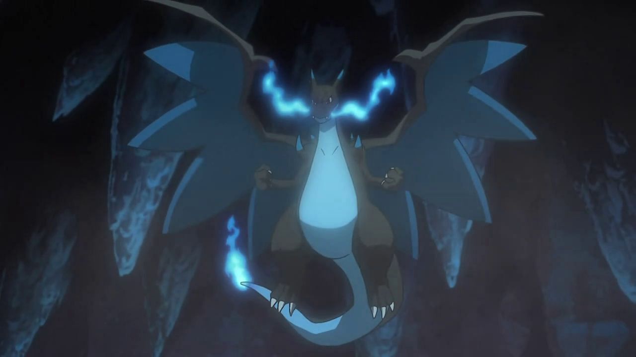 Mega Charizard X as seen in Origins (Image via The Pokemon Company)