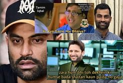 "Pls bring back Dhoni, Sehwag, and Yuvi" - Top 10 funny memes after Bangladesh batter Tamim Iqbal rescinds retirement decision in 24 hours