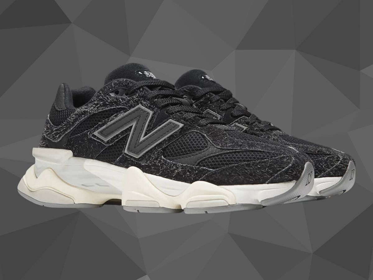 New Balance 9060 &quot;Black Suede&quot; sneakers (Image via NB)