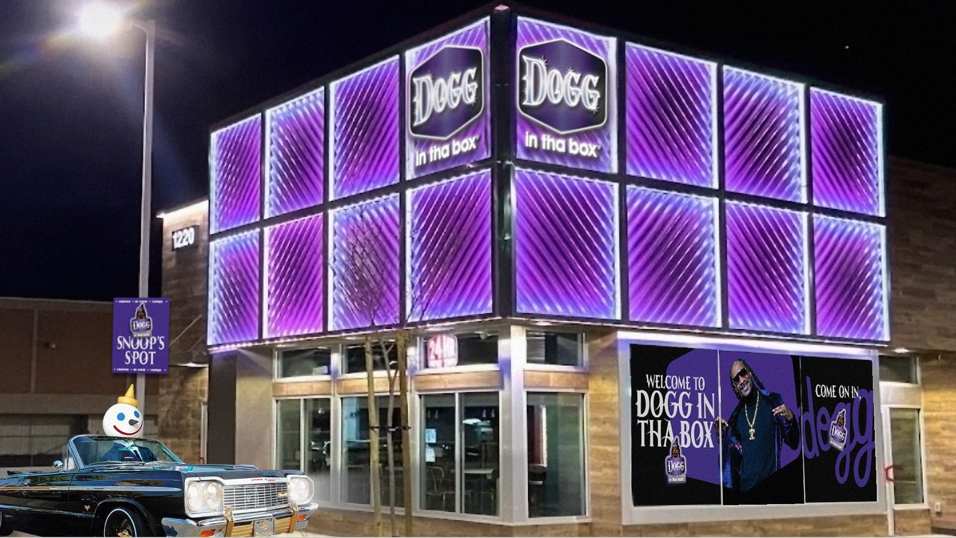 Dogg in tha Boxx is a limited-time pop restaurant serving guests throughout the day until July 2, 2023 (Image via Jack in the Boxx)