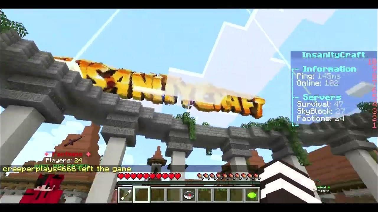 One of the best Parkour servers out there (Image via Electric G4ming on YouTube)