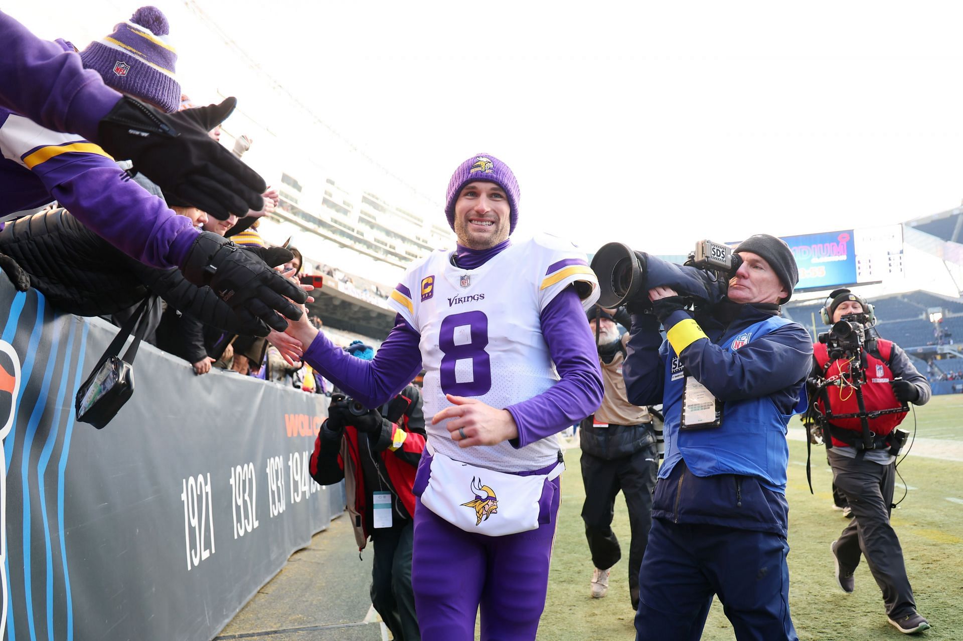 Kirk Cousins at Minnesota Vikings v Chicago Bears